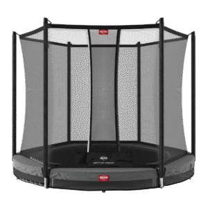 BERG Favorit InGround 330 Grå + Safety Net Comfort - Trampolin Cirkulær - 330 cm