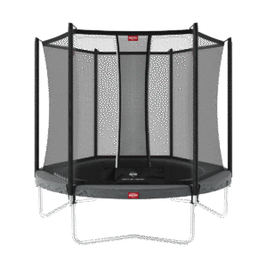 BERG Favorit Regular 330 Grå + Safety Net Comfort - Trampolin Cirkulær - 330 cm