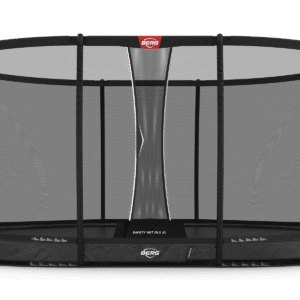 BERG Grand Champion InGround 520 Grå + Safety Net DLX XL - Trampolin Oval - 520 x 345 cm