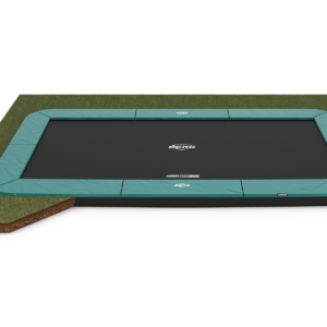 BERG SPORTS Ultim Champion FlatGround 330 Grøn - Trampolin Rektangulær - 330 x 220 cm