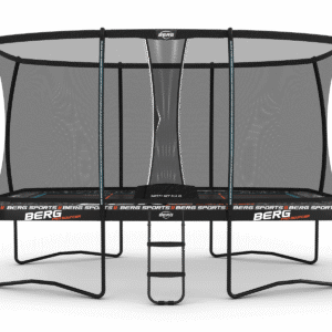 BERG SPORTS Ultim Pro Bouncer Regular 500 + Safety Net XL - Trampolin Rektangulær - 500 x 300 cm