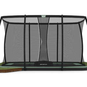 BERG Ultim Champion ECO FlatGround 410 + Safety Net DLX XL - Trampolin Rektangulær - 410 x 250 cm