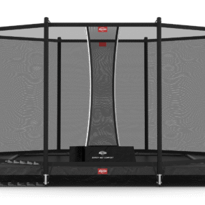 BERG Ultim Favorit InGround 330 Grå + Safety Net Comfort - Trampolin Rektangulær - 330 x 220 cm