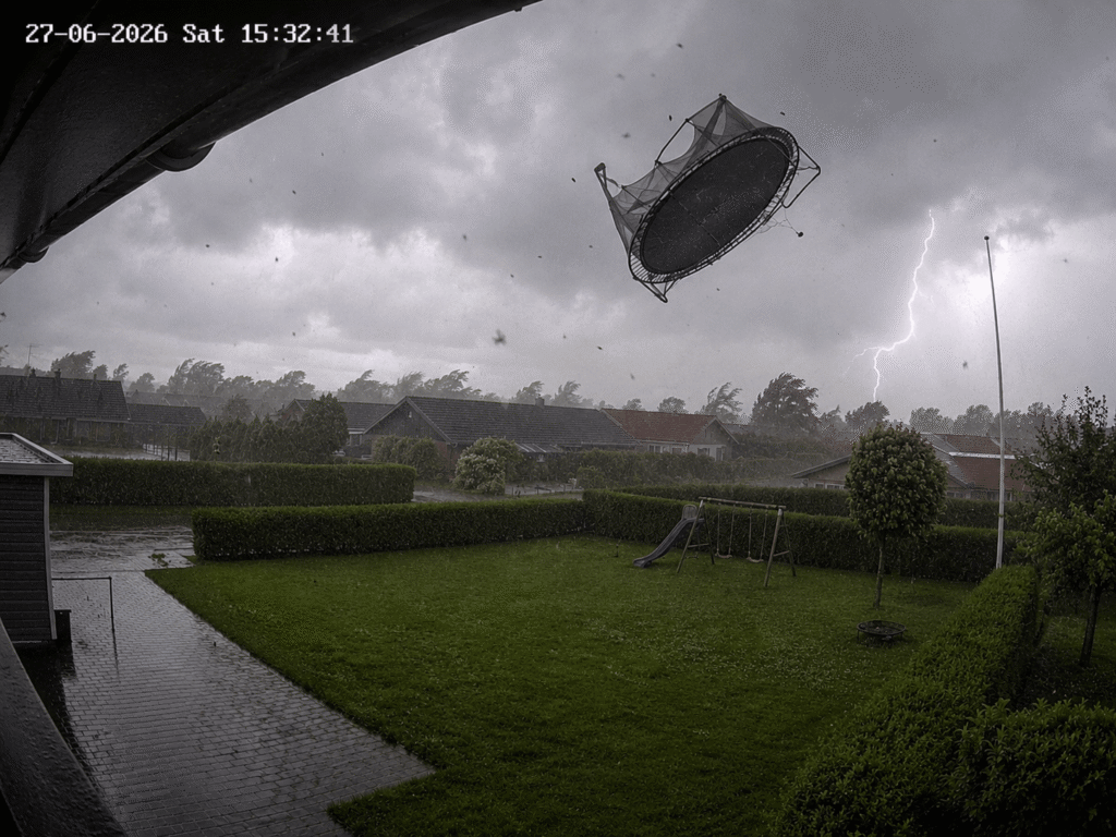 Dækker forsikringen hvis en trampolin blæser væk og laver skade? Læs med her