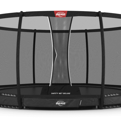 BERG Champion InGround 430 Grey + Safety Net Deluxe