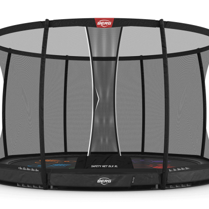 BERG Elite InGround 430 Grey Levels + Safety Net DLX XL