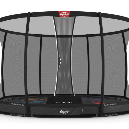 BERG Elite InGround 430 Grey Levels + Safety Net DLX XL