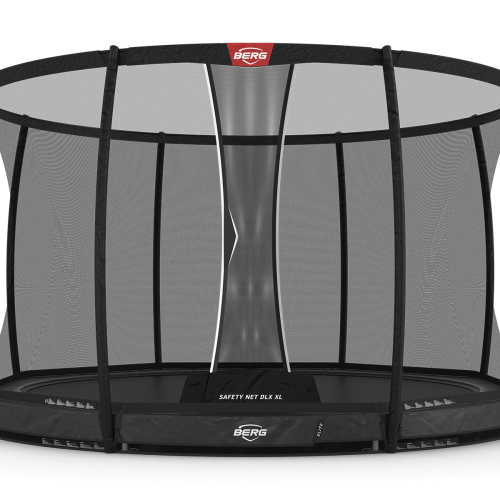 BERG Elite InGround 430 Grey + Safety Net DLX XL