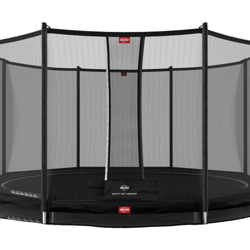 BERG Favorit InGround 380 Black + Safety Net Comfort
