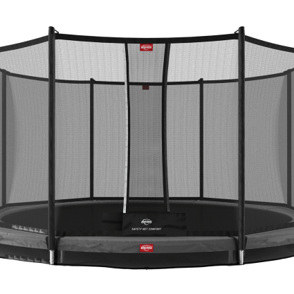 BERG Favorit InGround 380 Grey + Safety Net Comfort