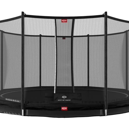 BERG Favorit InGround 430 Black + Safety Net Comfort