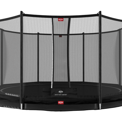 BERG Favorit InGround 430 Black + Safety Net Comfort
