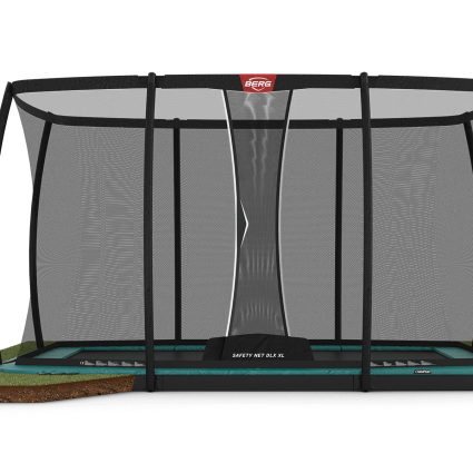 BERG Ultim Champion FlatGround 410 Green + Safety Net DLX XL