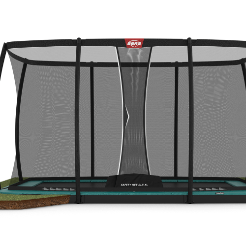 BERG Ultim Champion FlatGround 410 Green + Safety Net DLX XL