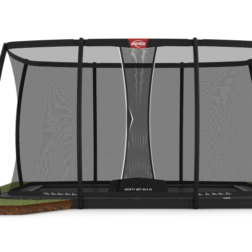BERG Ultim Champion FlatGround 410 Grey + Safety Net DLX XL