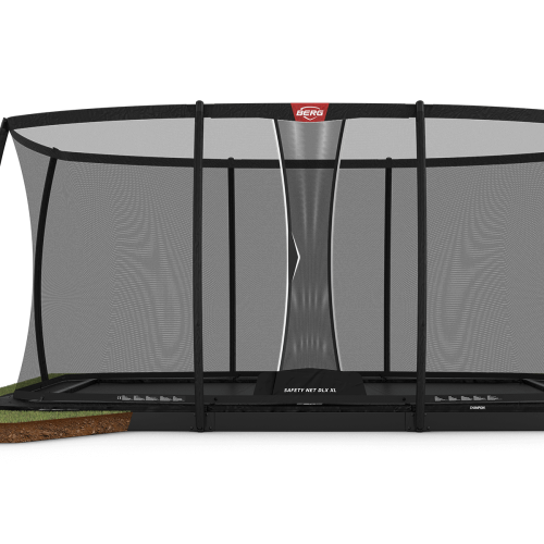 BERG Ultim Champion FlatGround 500 Black + Safety Net DLX XL