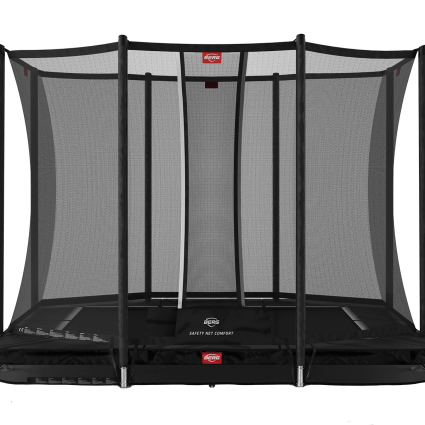BERG Ultim Favorit InGround 280 Black + Safety Net Comfort