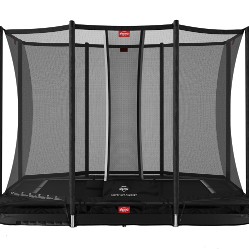 BERG Ultim Favorit InGround 280 Black + Safety Net Comfort