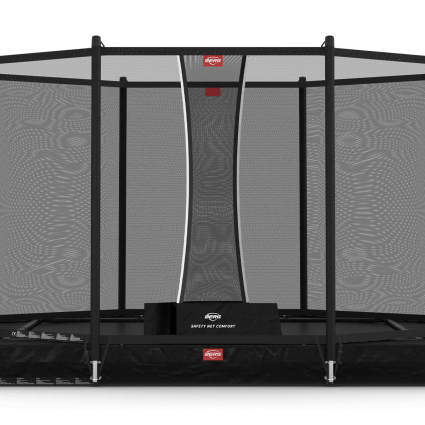 BERG Ultim Favorit InGround 330 Black + Safety Net Comfort