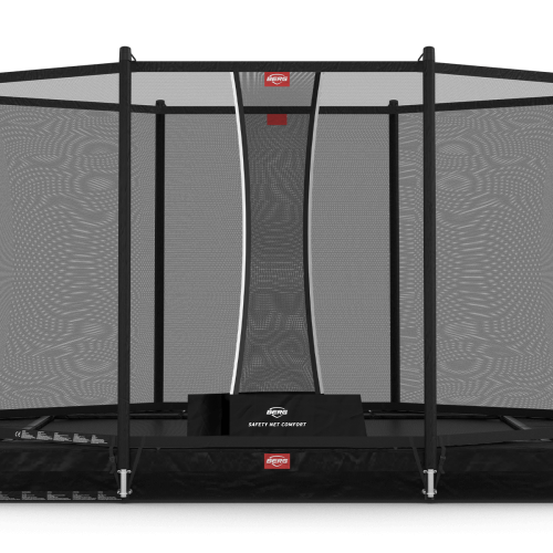 BERG Ultim Favorit InGround 330 Black + Safety Net Comfort